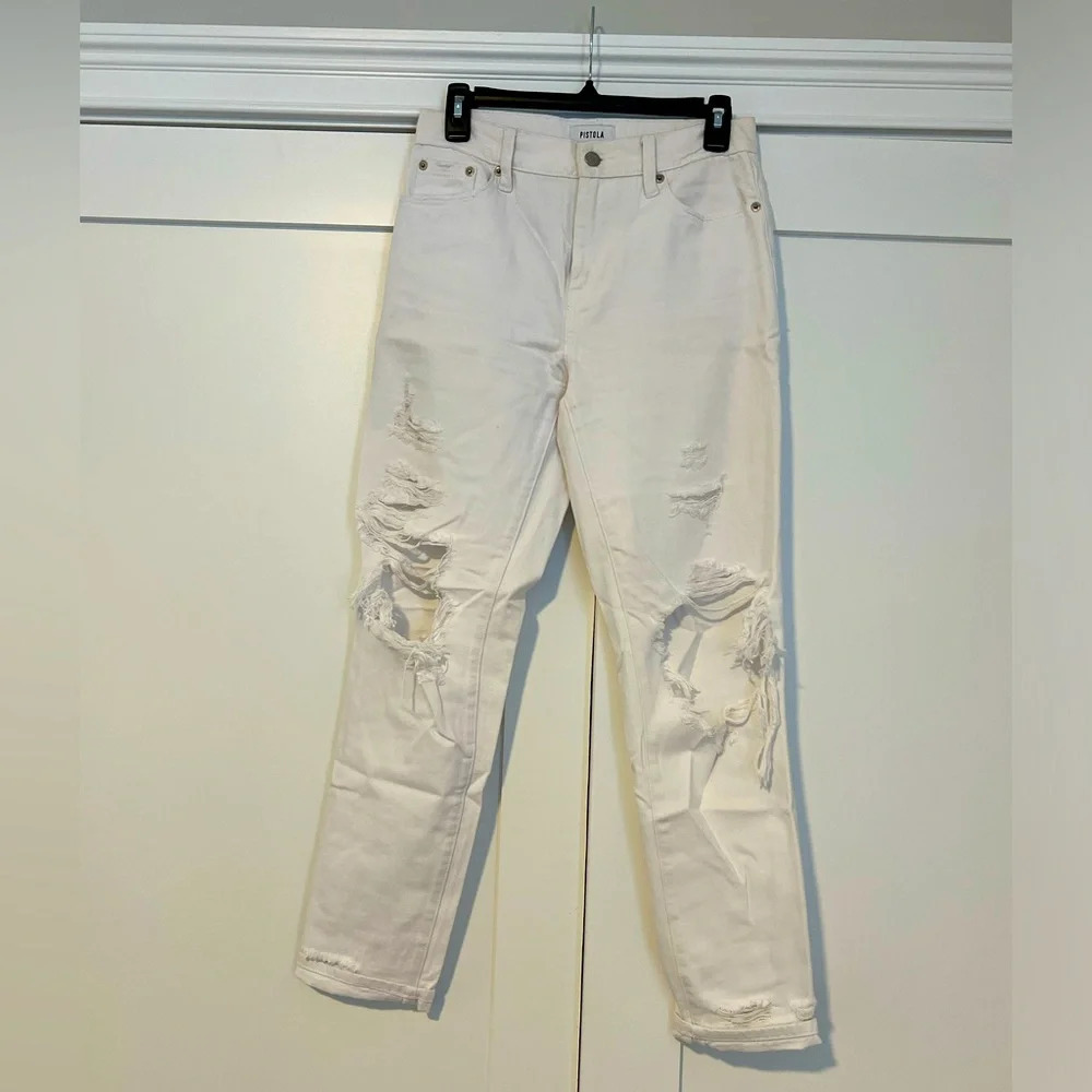 Pistola white jeans